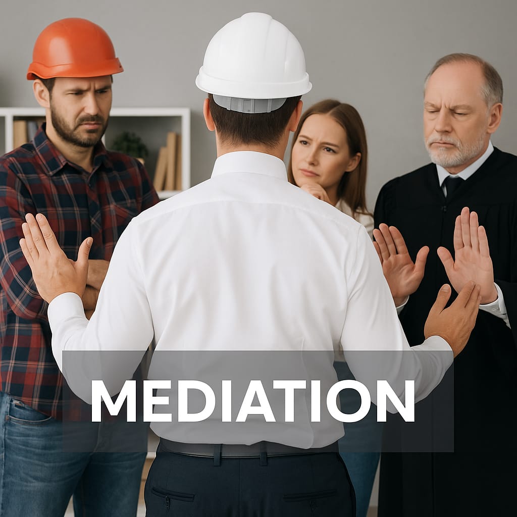 Bouwmediation met kennis en kunde van de bouw